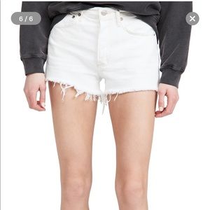 Agolde Parker cutoff shorts in Detour. Like new